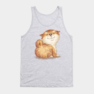 Shiba smiling Tank Top